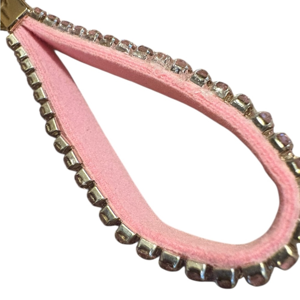 Sparkling Pink Bear Bag Charm - Picture 5 of 6